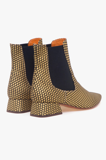 Tronchetto texano con elastici in lurex - 3