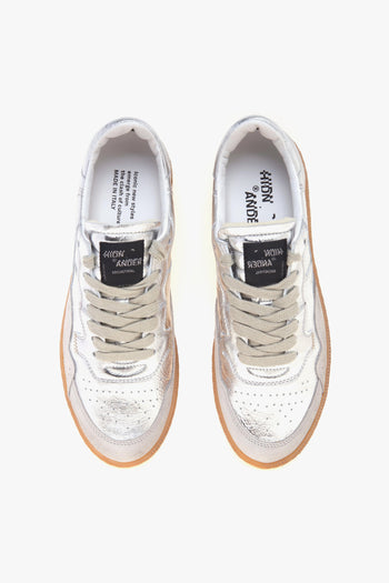 Sneaker Mega-T in pelle laminata - 5