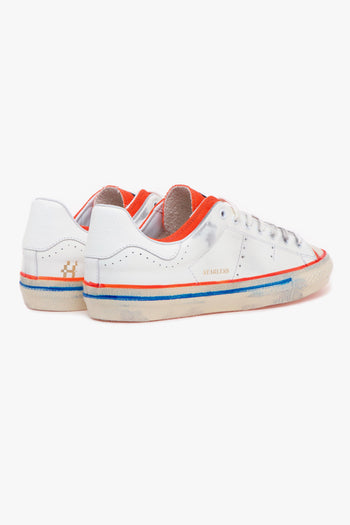 Sneaker Straless Low in pelle e canvas - 3