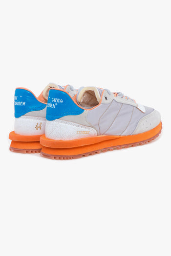 Sneaker Tenkei Sport in tessuto sfumato e camoscio - 3