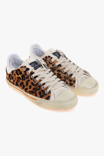 Sneaker Starless Low in pelle e tessuto maculato - 2