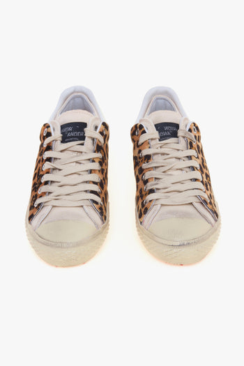 Sneaker Starless Low in pelle e tessuto maculato - 5