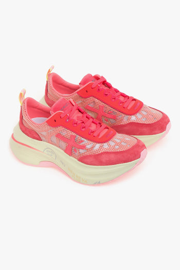 Sneaker Hill in camoscio e tessuto tecnico - 2