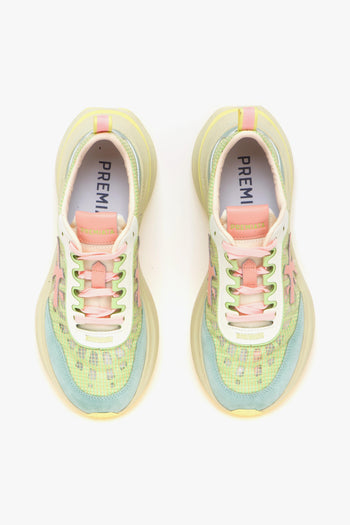 Sneaker Hill in camoscio e tessuto tecnico - 5