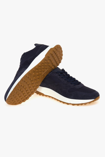 Sneaker Hyperlight in camoscio e tessuto - 4