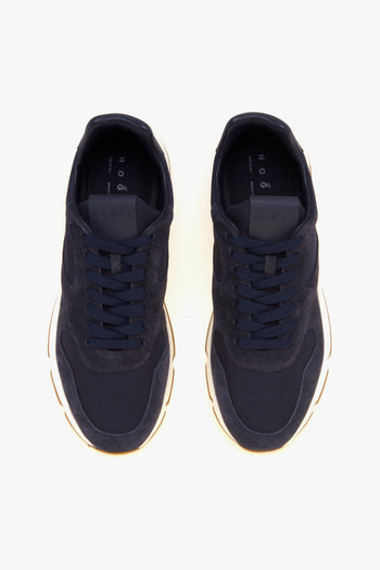 Sneaker Hyperlight in camoscio e tessuto - 5