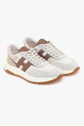 Sneaker Hyperlight in camoscio e pelle - 2