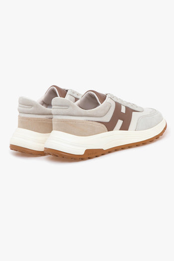 Sneaker Hyperlight in camoscio e pelle - 3