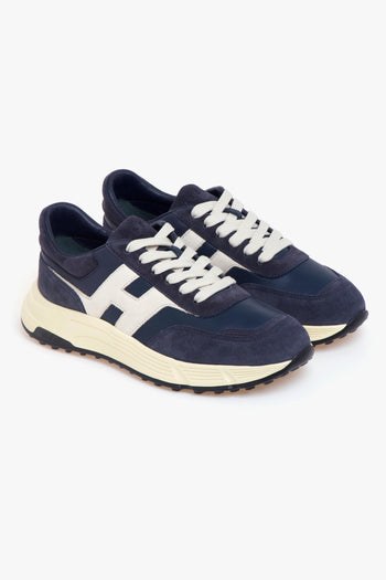 Sneaker Hyperlight in camoscio e pelle - 2