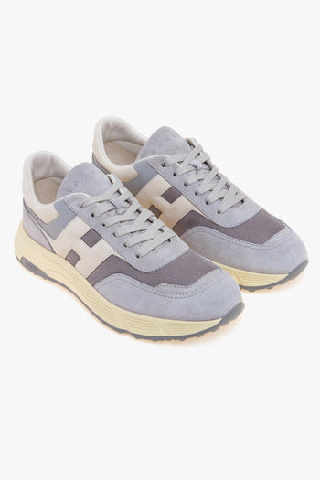 Sneaker Hyperlight in camoscio e tessuto - 2