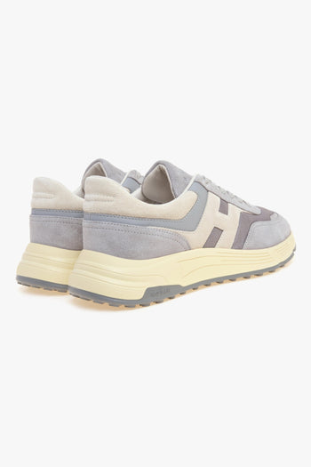Sneaker Hyperlight in camoscio e tessuto - 3