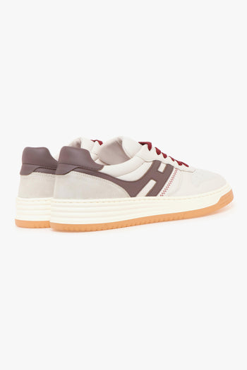 Sneaker Basket H630 in pelle BURRO - FANGO - 3