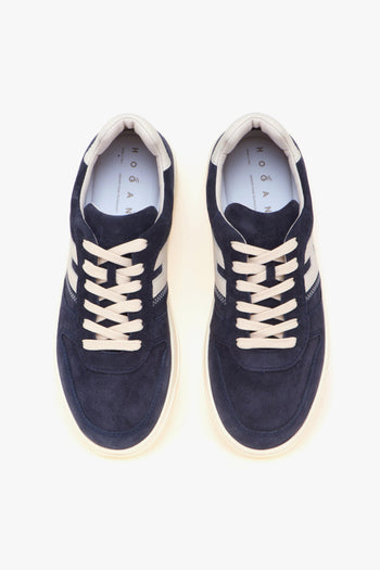 Sneaker H630 basket in camoscio - 5