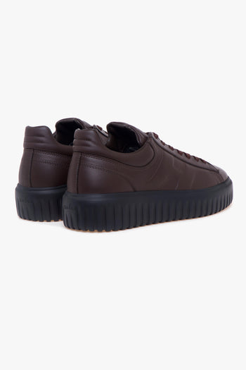 Sneaker H-stripes in pelle - 3