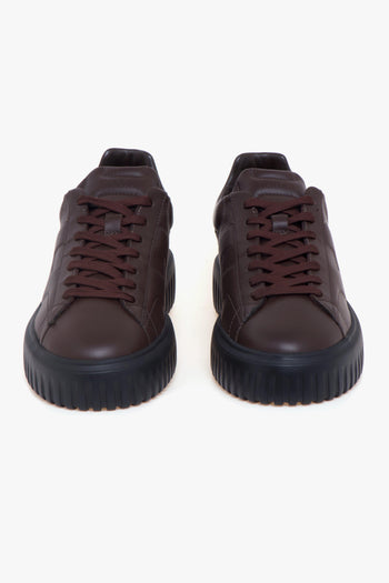 Sneaker H-stripes in pelle - 5