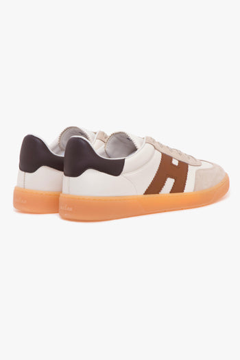 Sneaker Cool in pelle e camoscio - 3