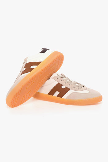 Sneaker Cool in pelle e camoscio - 4