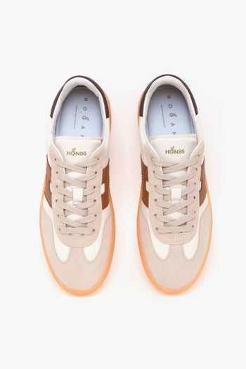 Sneaker Cool in pelle e camoscio - 5