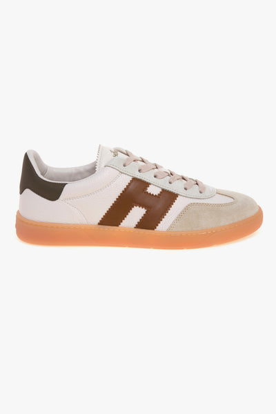 Sneaker Cool H647 in pelle grain e camoscio