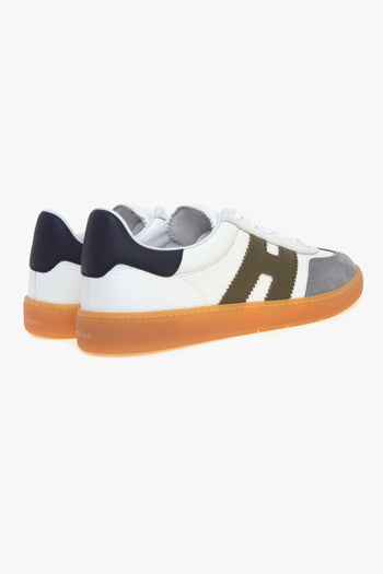 Sneaker Cool H647 in pelle grain e camoscio - 3