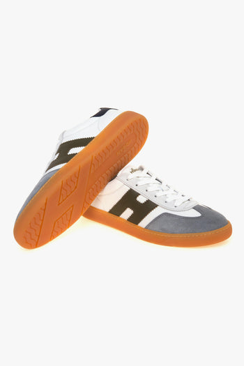 Sneaker Cool H647 in pelle grain e camoscio - 4