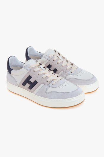 Sneaker H668 H-TV in pelle e camoscio - 2