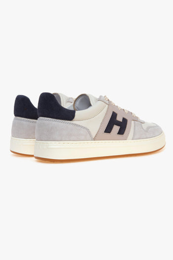 Sneaker H668 H-TV in pelle e camoscio - 3