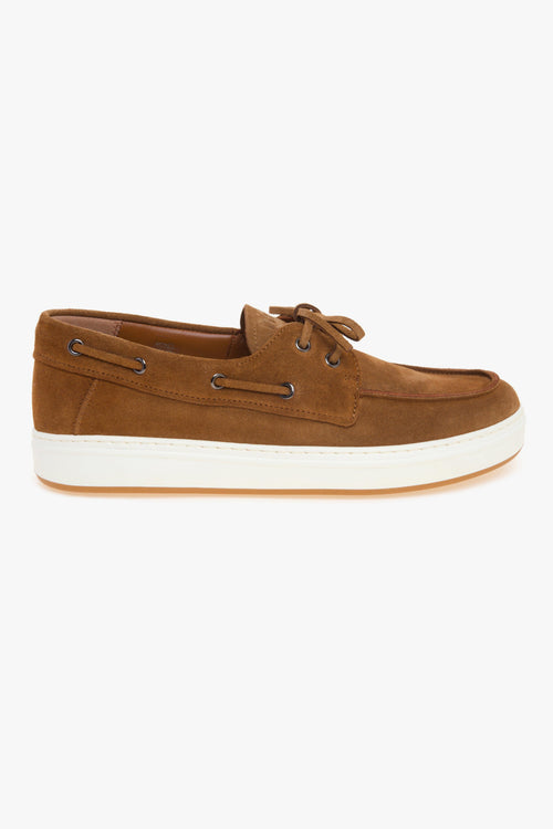 Sneaker H668 Barca in camoscio