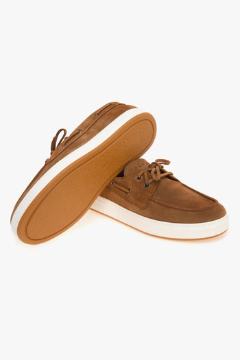 Sneaker H668 Barca in camoscio - 4