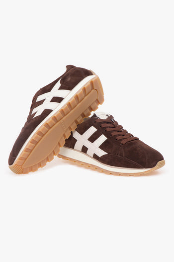 Sneaker 86er in camoscio - 4