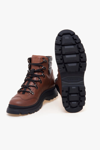 Pedula H692 in pelle spazzolata con suola in gomma - 4