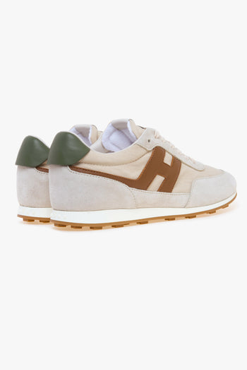 Sneaker H699 Athletic in camoscio e tessuto con inserti in pelle - 3