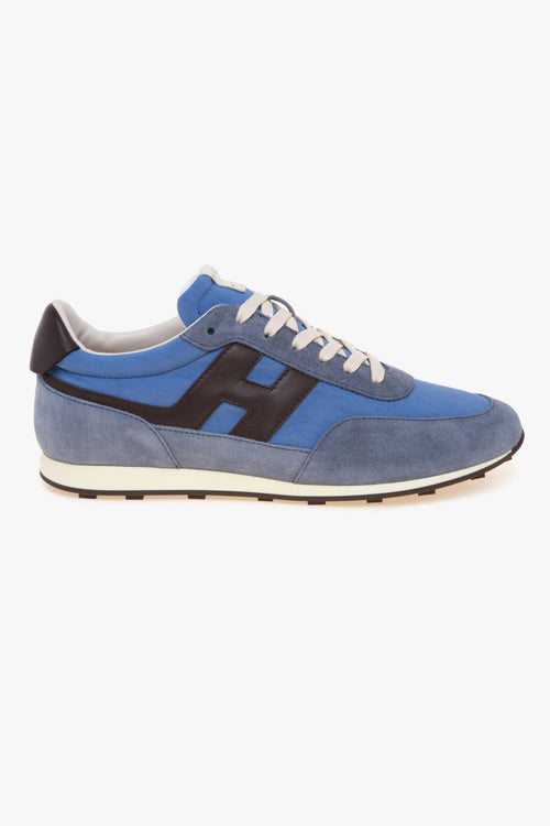 Sneaker H699 Athletic in camoscio e tessuto con inserti in pelle