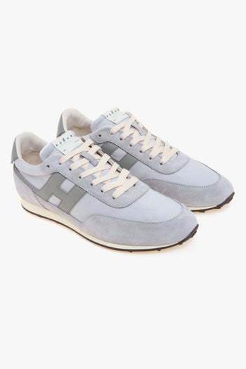 Sneaker H699 Athletic in camoscio e tessuto con inserti in pelle - 2