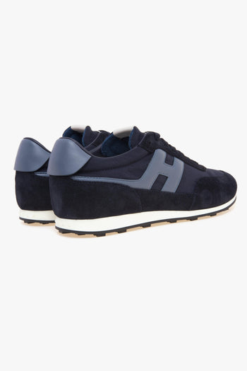 Sneaker H699 Athletic in camoscio e tessuto con inserti in pelle - 3