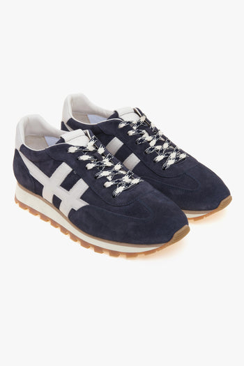 Sneaker H701 in camoscio e pelle - 2