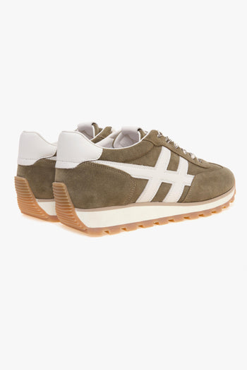 Sneaker H701 in camoscio e pelle - 3