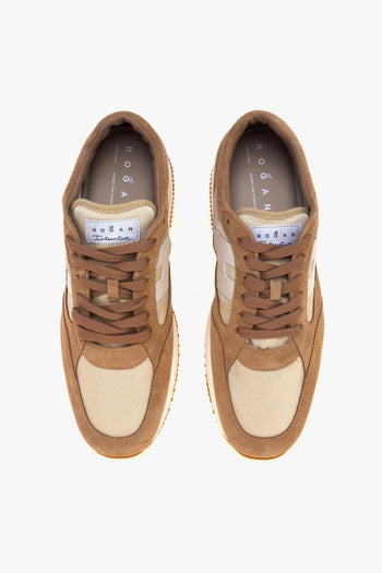 Sneaker H713 Nuova Interactive in camoscio e tessuto - 5