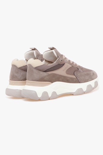 Sneaker Hyperactive in camoscio e pelle - 3