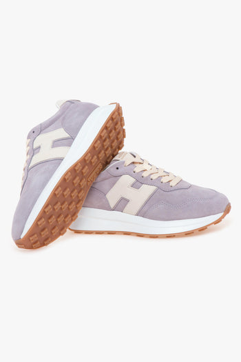 Sneaker H641 in camoscio - 4