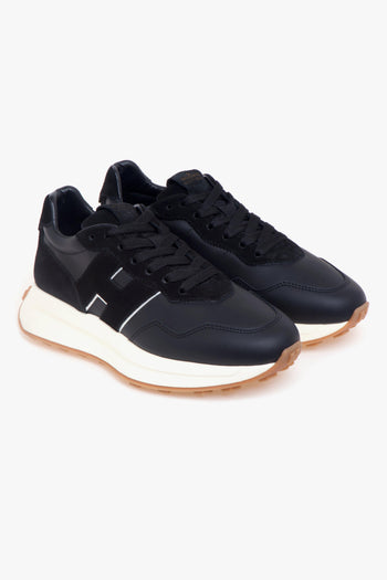 Sneaker H641 in pelle e camoscio - 2