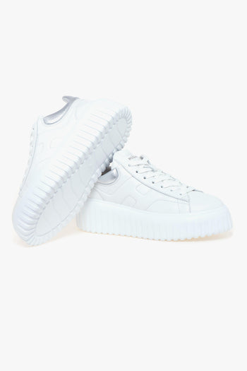 Sneaker H-stripes in pelle - 4