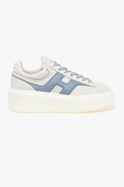 Sneaker H-stripes in pelle