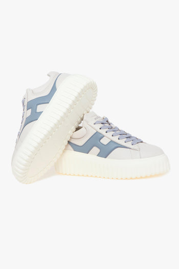 Sneaker H-stripes in pelle - 4