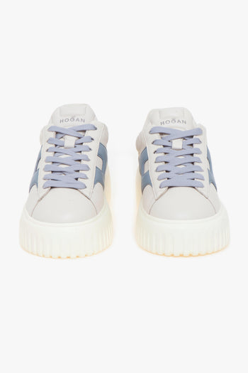Sneaker H-stripes in pelle - 5