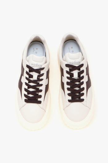 Sneaker H-stripes in pelle - 5