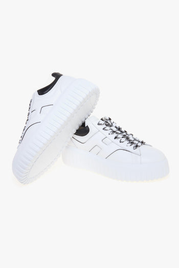 Sneaker H-Stripes in pelle - 4