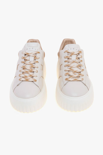 Sneaker H-Stripes in pelle - 5