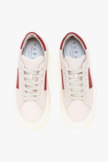 Sneaker H-Stripes in pelle - 5