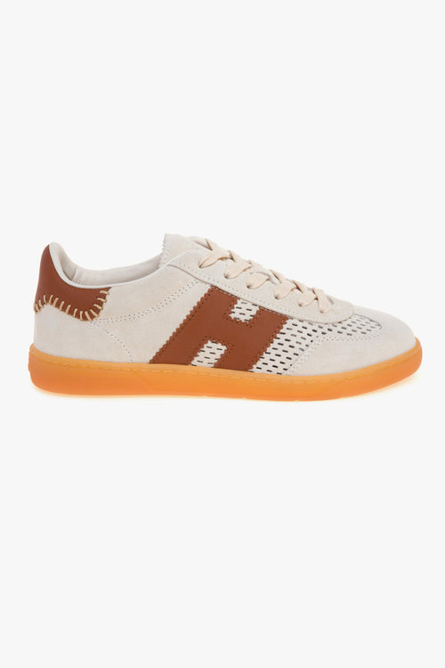 Sneaker Cool H647 in camoscio forato e pelle